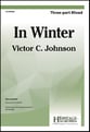 In Winter Three-Part Mixed choral sheet music cover